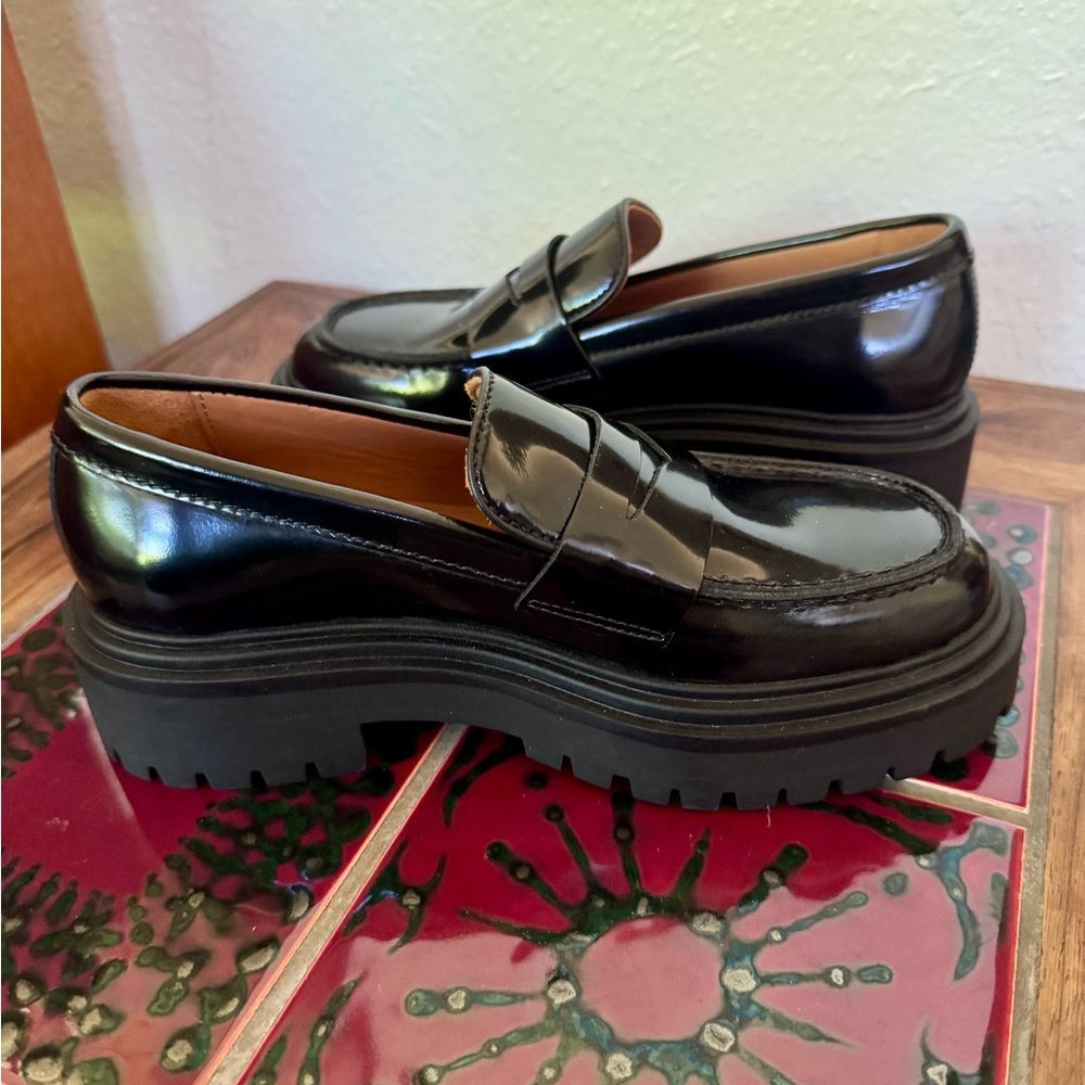 Thursday Boot Company platform penny loafers — NWOT!
